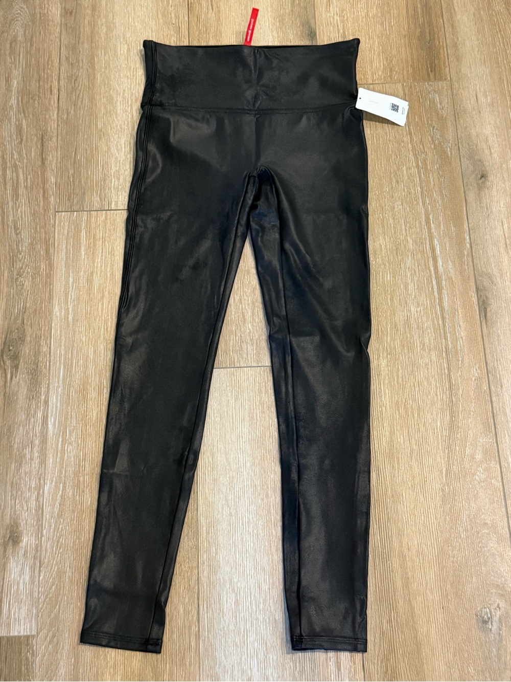 SPANXshape™ Faux Leather Leggings | Black